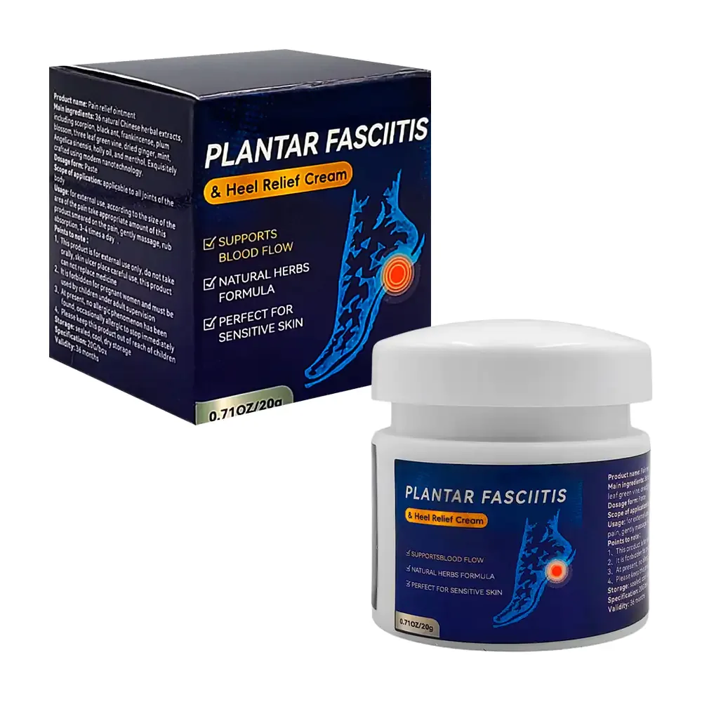 Crema de 20g para aliviar el dolor de la planta de pies / gs-697