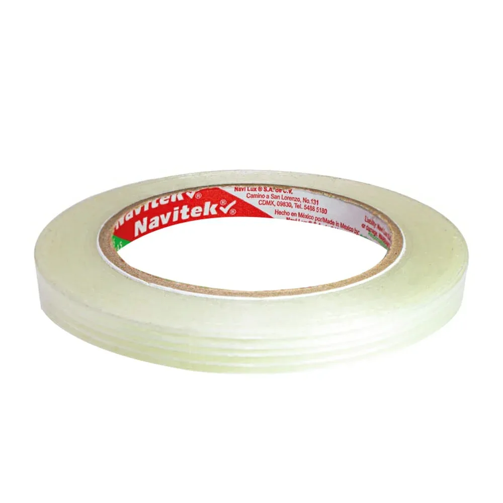 1pza Cinta flejadora navitek de 50 metros con filamentos de vidrio y ancho de 12mm / 199