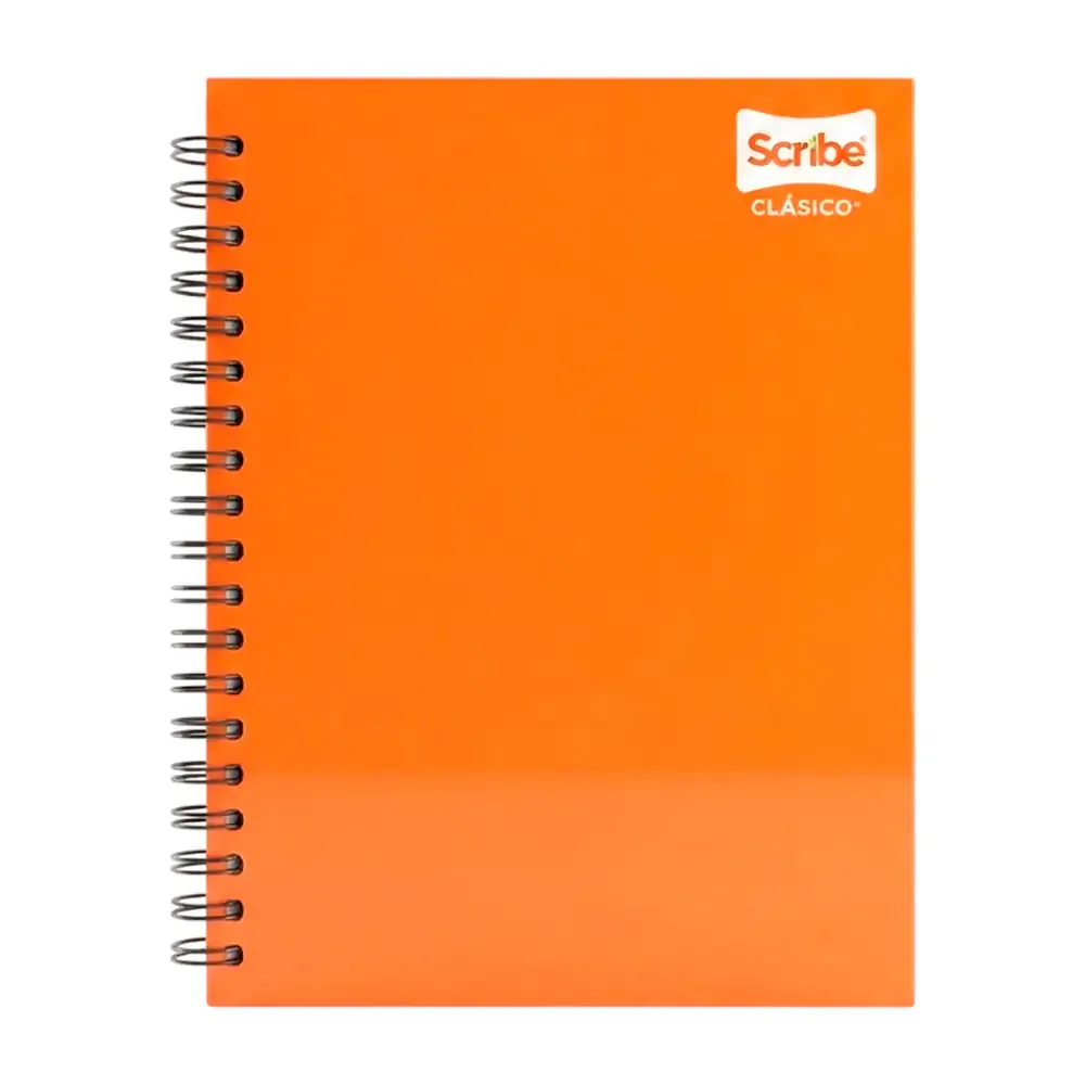 Cuaderno – libreta profesional scribe de doble espiral con 200 hojas mixtas