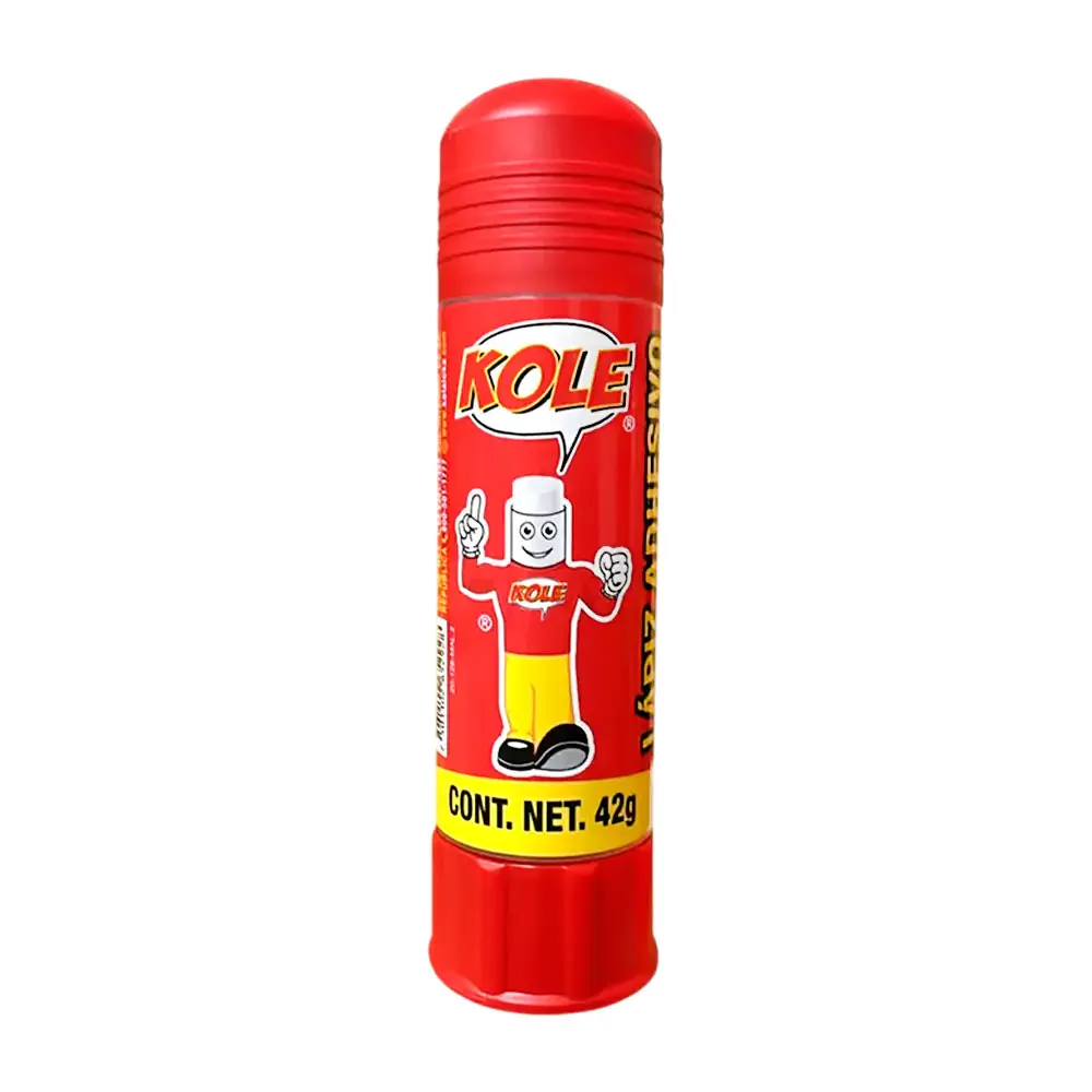 1pza lápiz adhesivo kole pegamento en barra, 42g / 652928