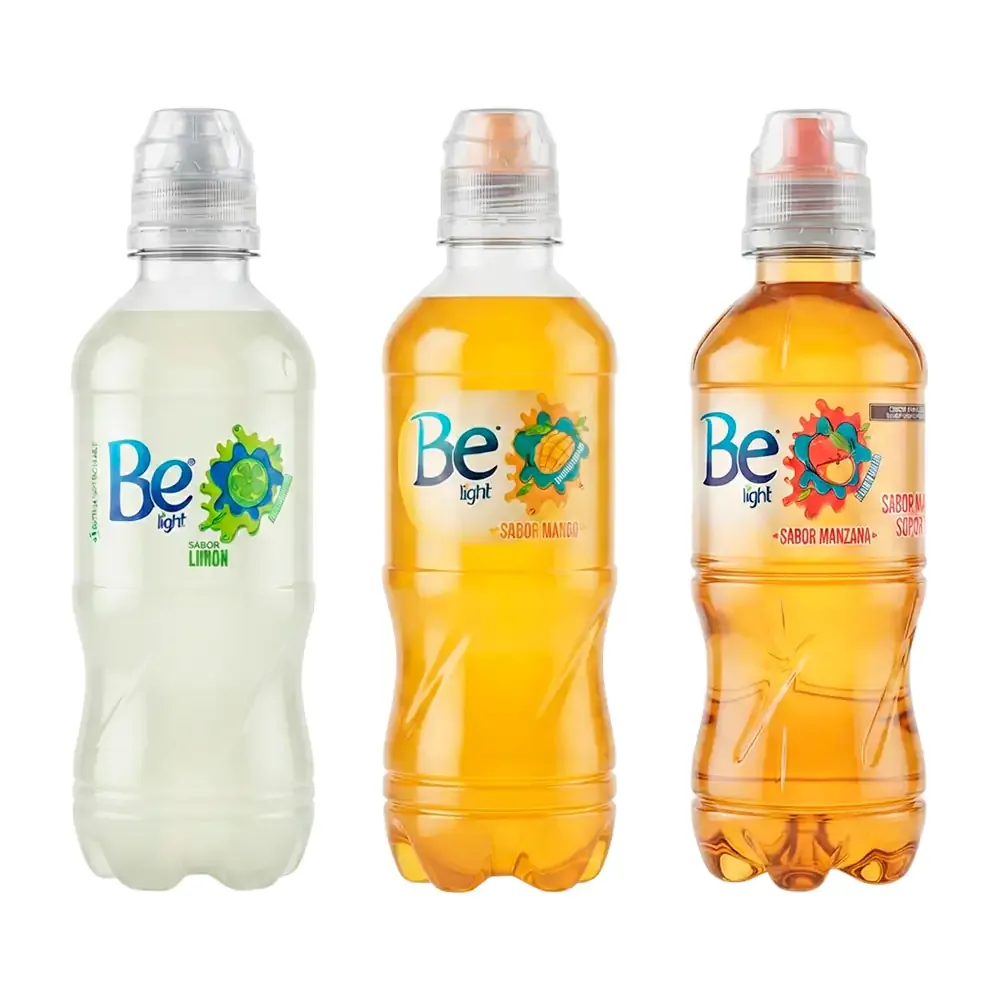 Bebida saborizada be light de 330ml, variedad de sabores / be-light