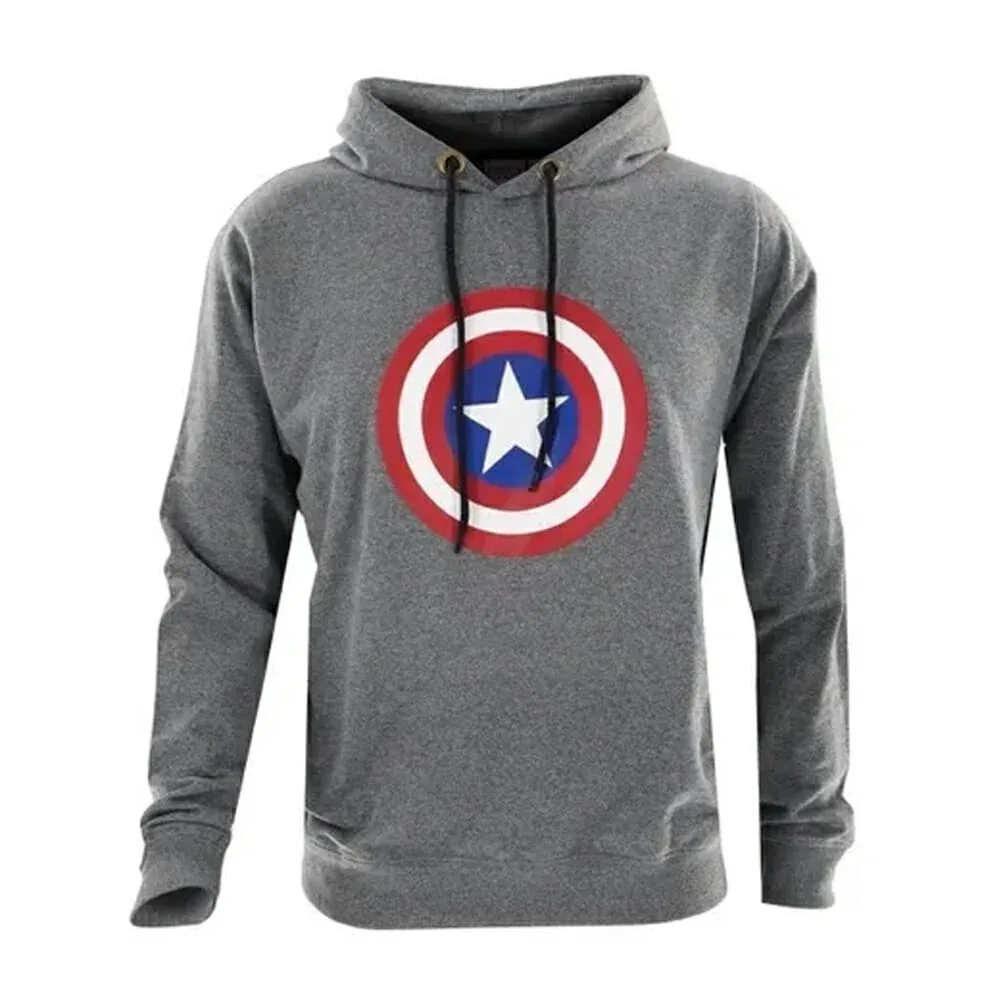 Sudadera de niño con diseño de capitan america color gris / w21hmb1 variedad de tallas