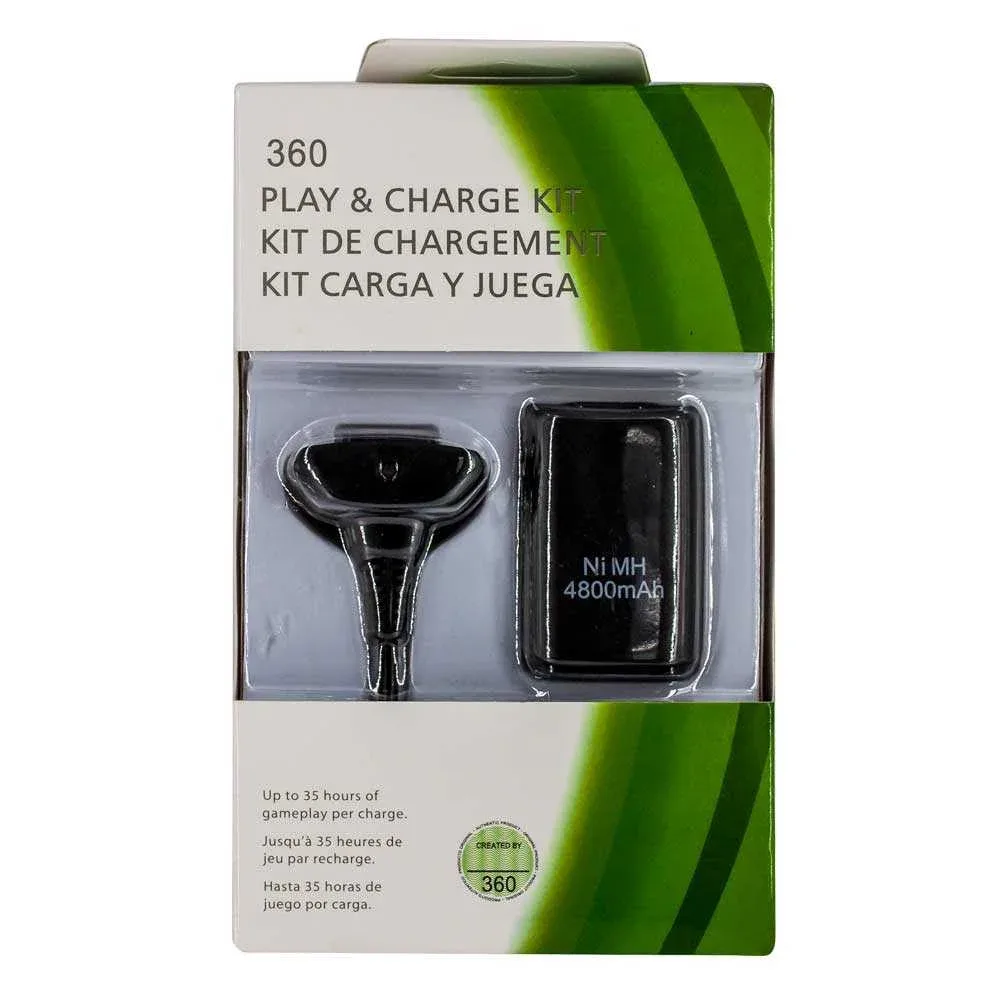 Carga y  juega 4800mah para control de xbox 360, variedad de colores / zf-003-2 / xxh-360-2 / to-2001