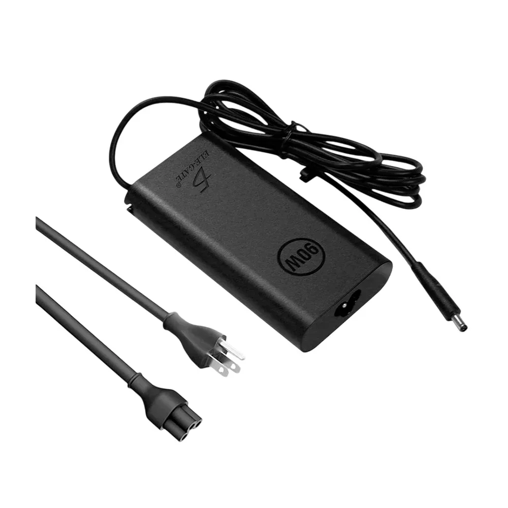 Cargador de punta gruesa con pin central para laptop, compatible con Dell 90w / de.4.62.7450 / de.4.62n