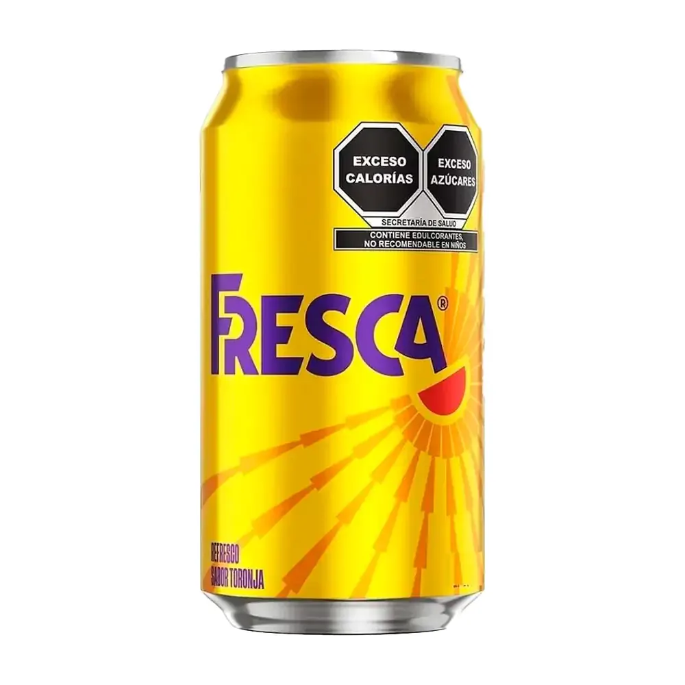 1pza lata de refresco fresca sabor toronja, 235ml / frescal235