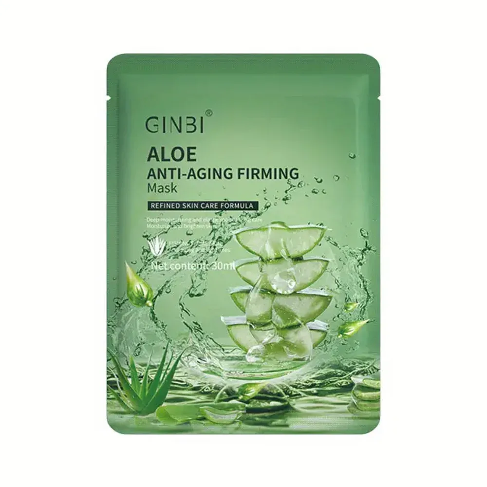Mascarilla facial ginbi con extracto de aloe vera, 30ml / lfs0036
