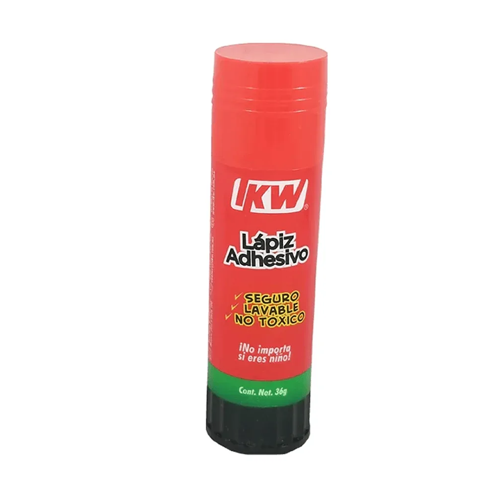 1pza Lápiz adhesivo pegamento ikw en barra, 36g / 168035