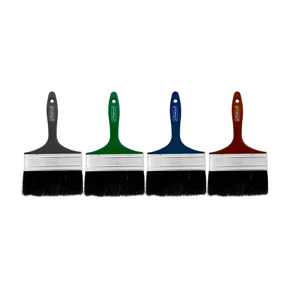 1pza Brocha multiusos lion tools de cerda natural, 5 pulgadas, 127mm, variedad de colores / 8457