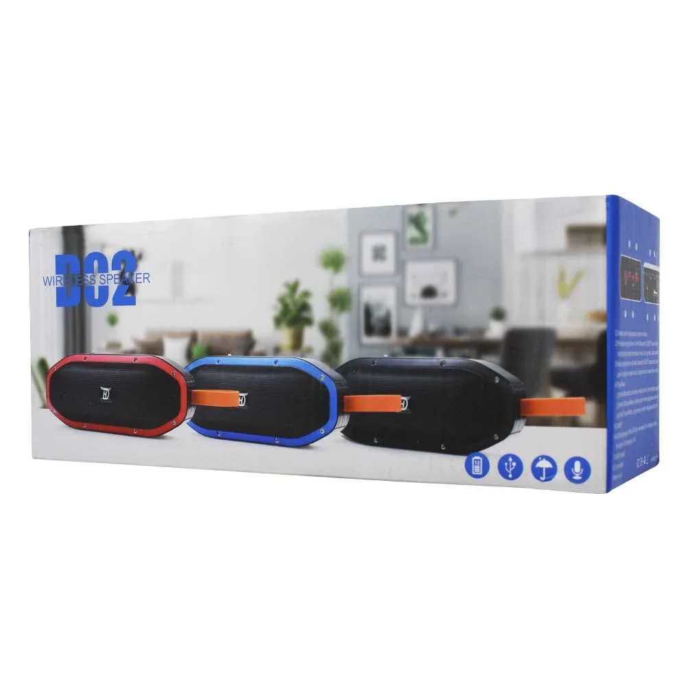 Bocina bluetooth portátil, con puerto usb-sd, variedad de colores
