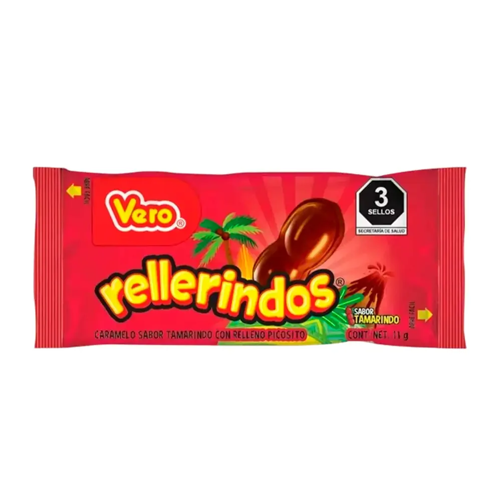 1pza rellerindo sabor tamarindo con relleno picosito, 11g / 263680