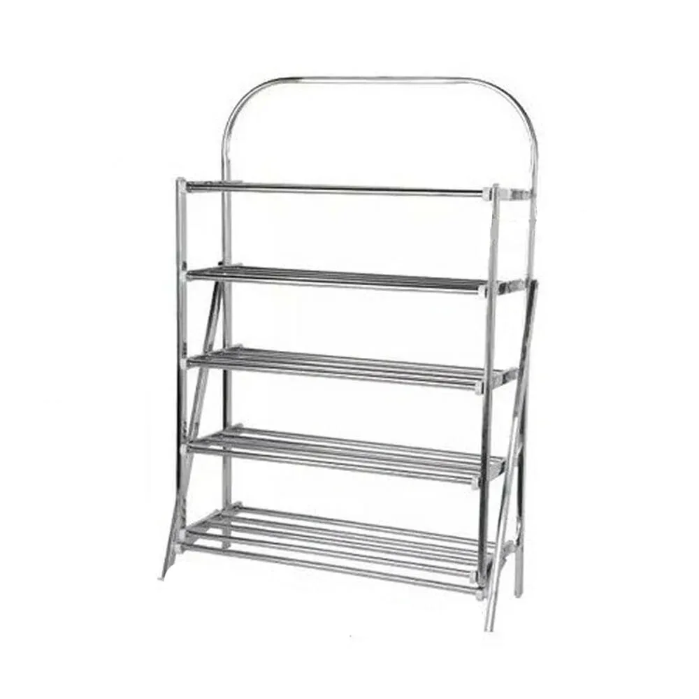 Zapatero metálico multifuncional de 5 niveles / mdm9195