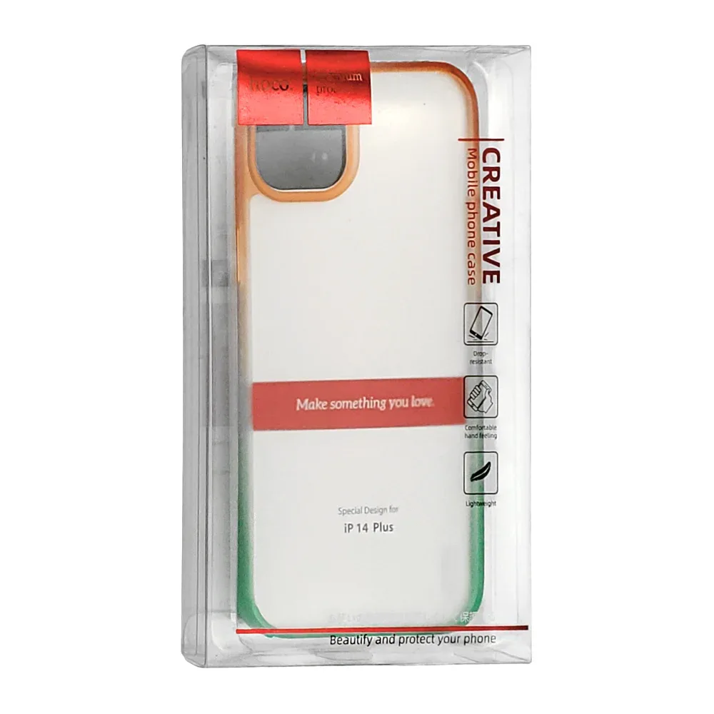 Funda protectora para iphone 14 plus de plástico rígido bicolor, variedad de colores / beautify and protect your phone / 621793 / creative case