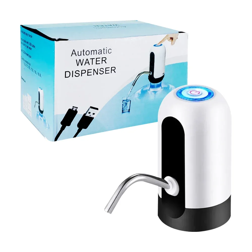Dispensador recargable automático de agua 1200mah, variedad de colores / zx-115 / csq / w-12