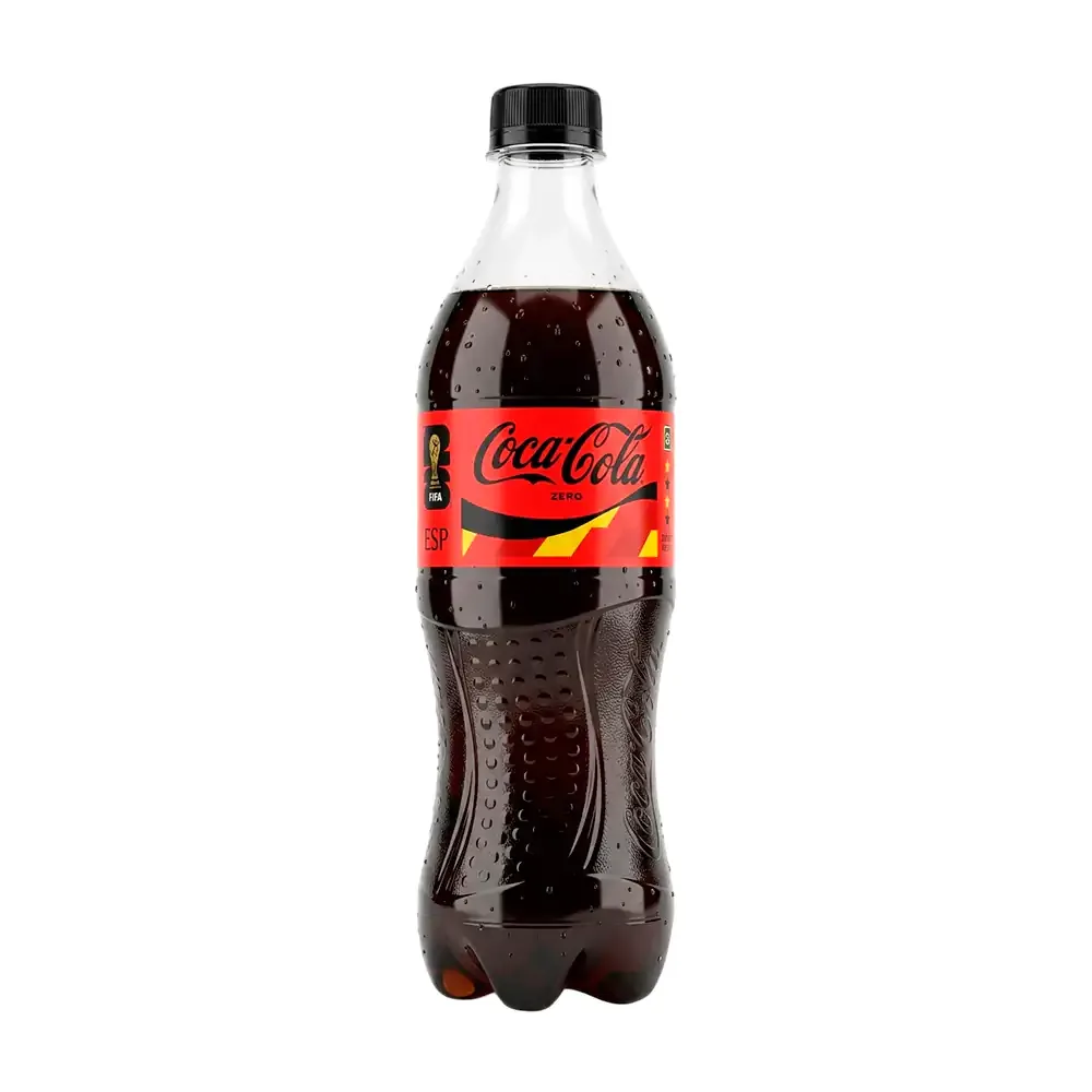 1pza coca cola zero sin azúcar, 600ml / 320639