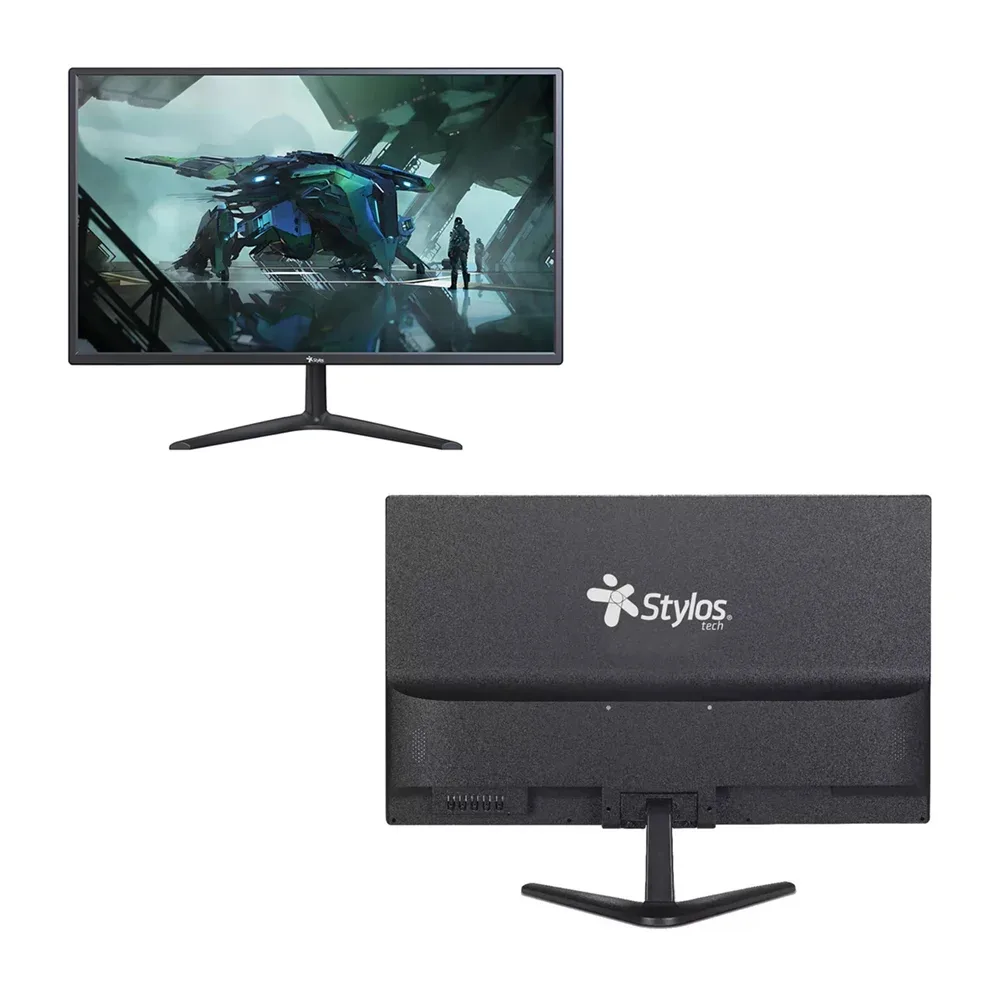 Pantalla / monitor digital stylos tech de 19 pulgadas con resolución hd 1440x900px, base vesa, hd-mi, VGA y 60hz / stpmot3b