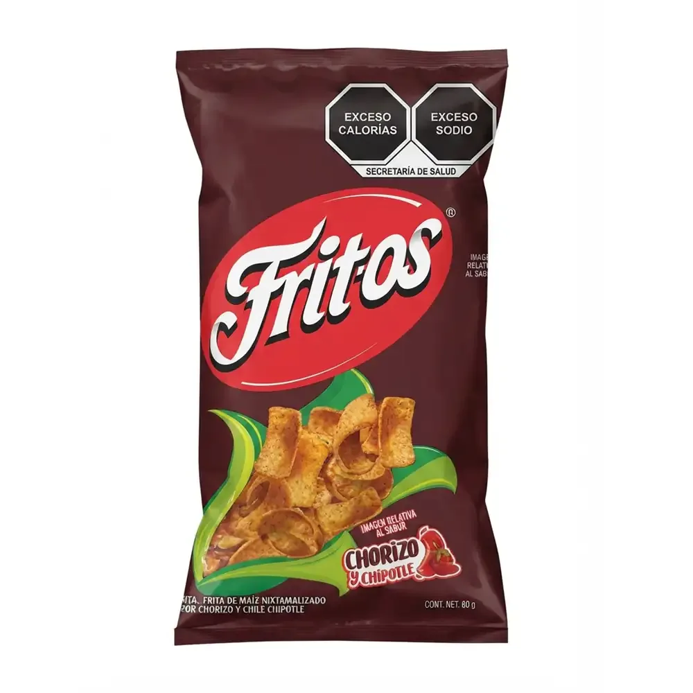 1pza Bolsa de fritos sabor chorizo y chipotle, 60g / 112254