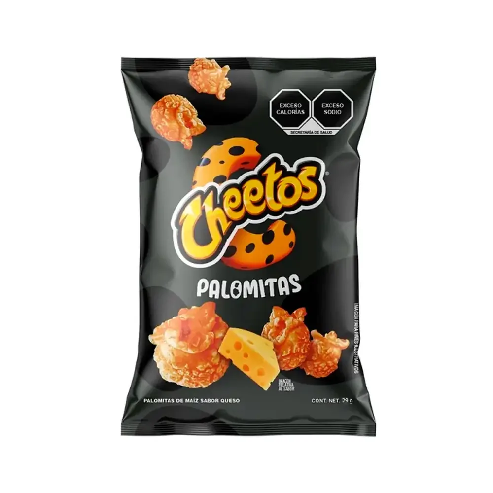 1pza Bolsa de cheetos palomitas sabor queso, 29g / 155343