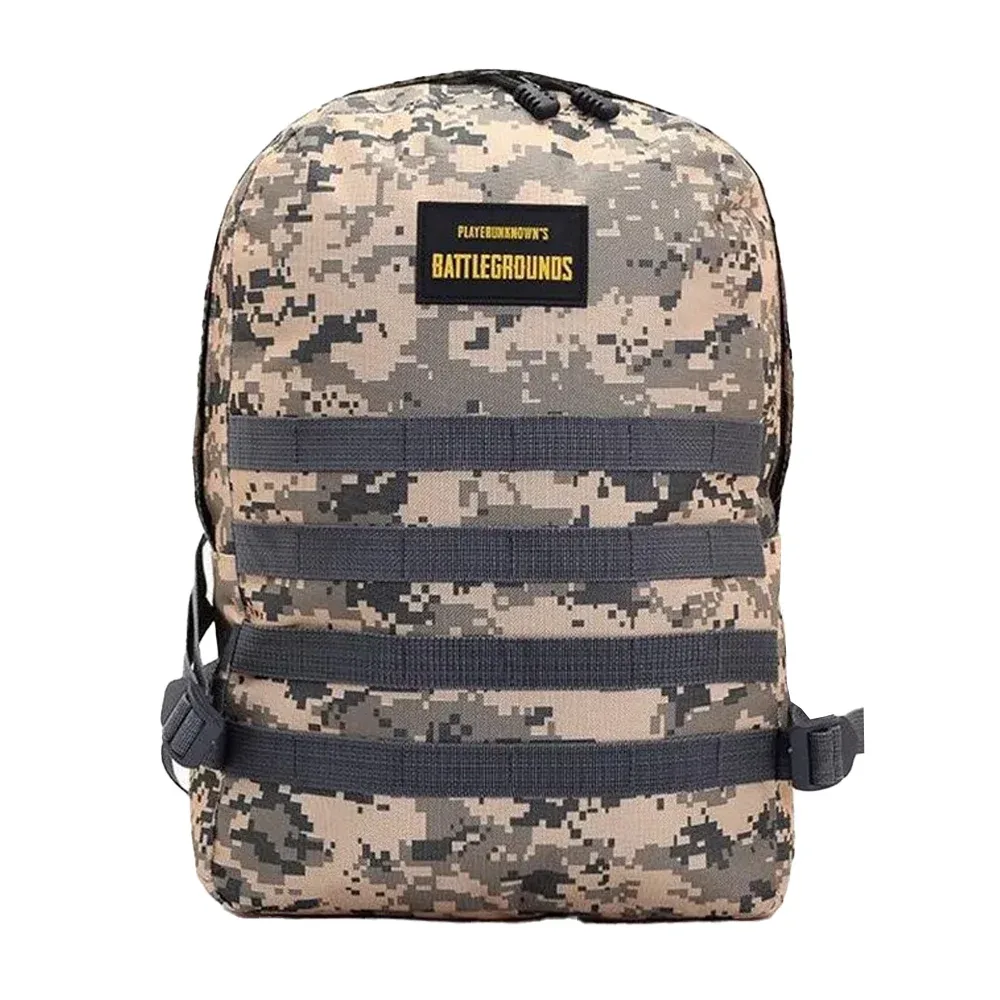 Mochila mediana de 1 compartimento y estampado militar / battlegrounds / lu3564