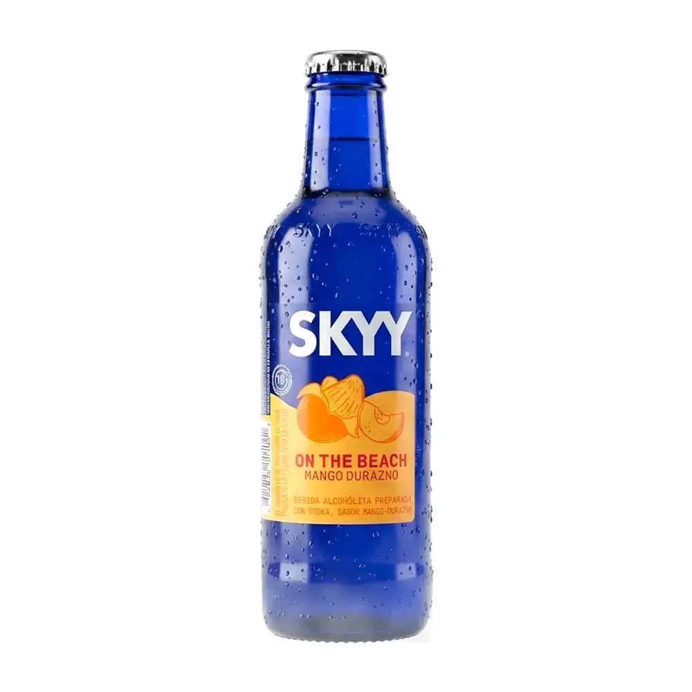 1pza Bebida skyy on the beach mango durazno, 275ml