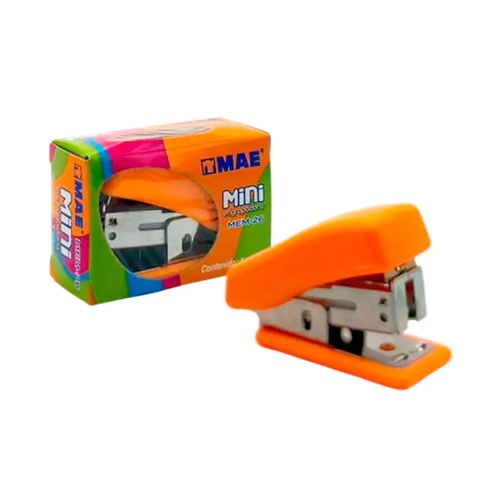 Mini engrapadora con desengrapador, compatible con grapas 24/6 y 26/6 / mem-26