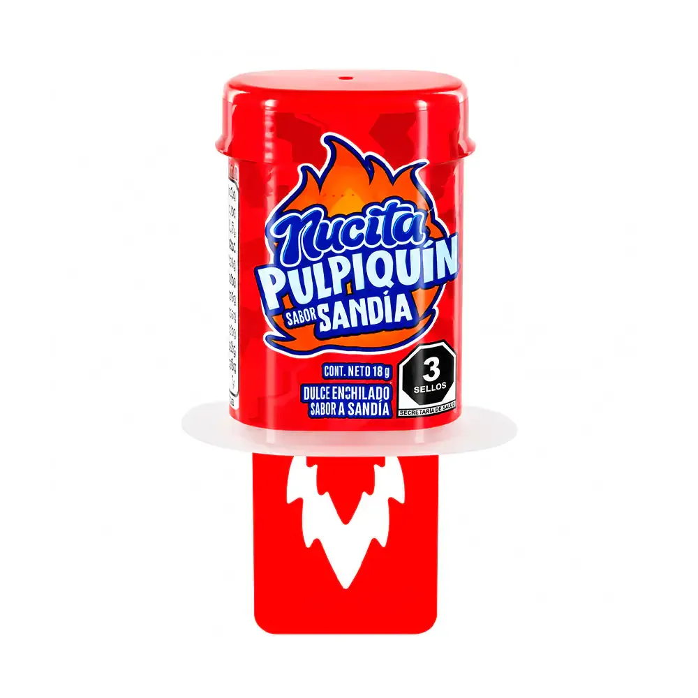 1pza Nucita pulpiquin sabor sandia 19g / 086848