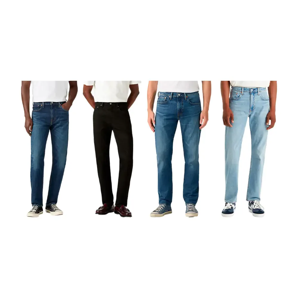 Pantalón levis original de mezclilla corte 502 taper, variedad de modelos