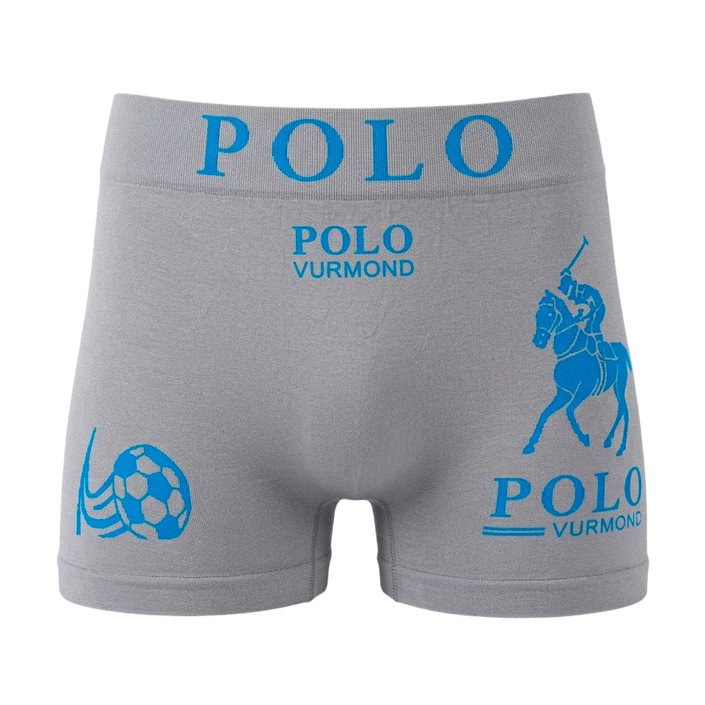 1pza Calzón boxer corto polo vurmond de licra, variedad de colores y tallas / 078815