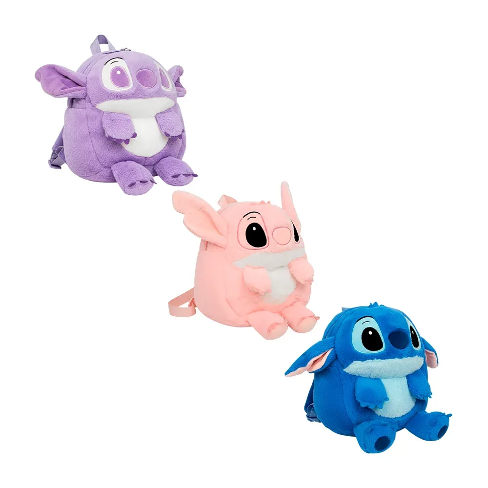Mochila de peluche afelpada en forma de personaje animado, 33cm aprox / yz-s10