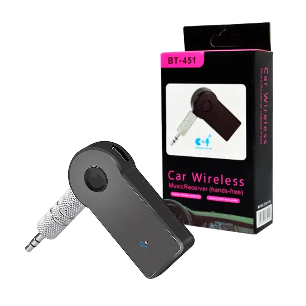 Receptor bluetooth para el carro, manos libres / car wireless / bt-451 / lu88560 / lu88561