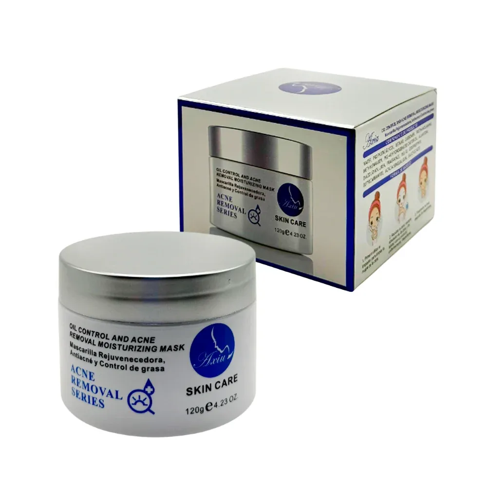 Mascarilla axiu para el cuidado de la piel y tratamiento del acné, 120g