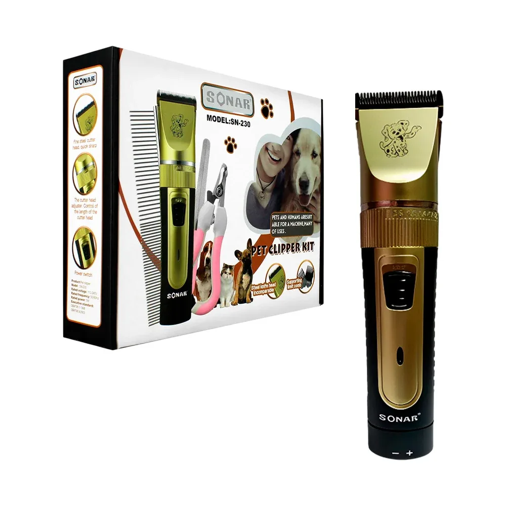 Kit de cortadoras para mascotas el-110-m / sn-230