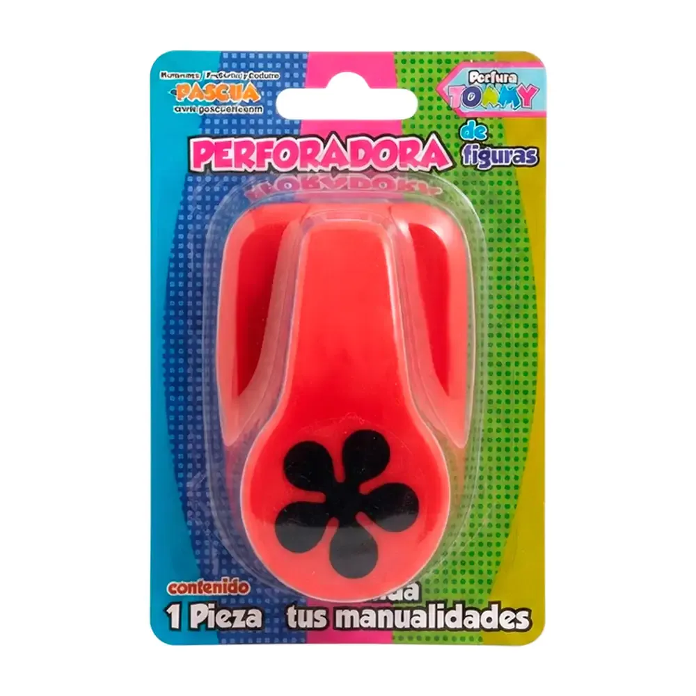 Perforadora mediana para manualidades con figura de flor / per-flor / 11179