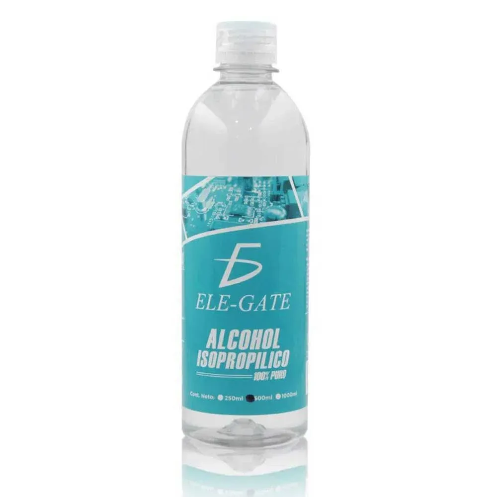 Alcohol isopropilico 500ml. elegate lim-06