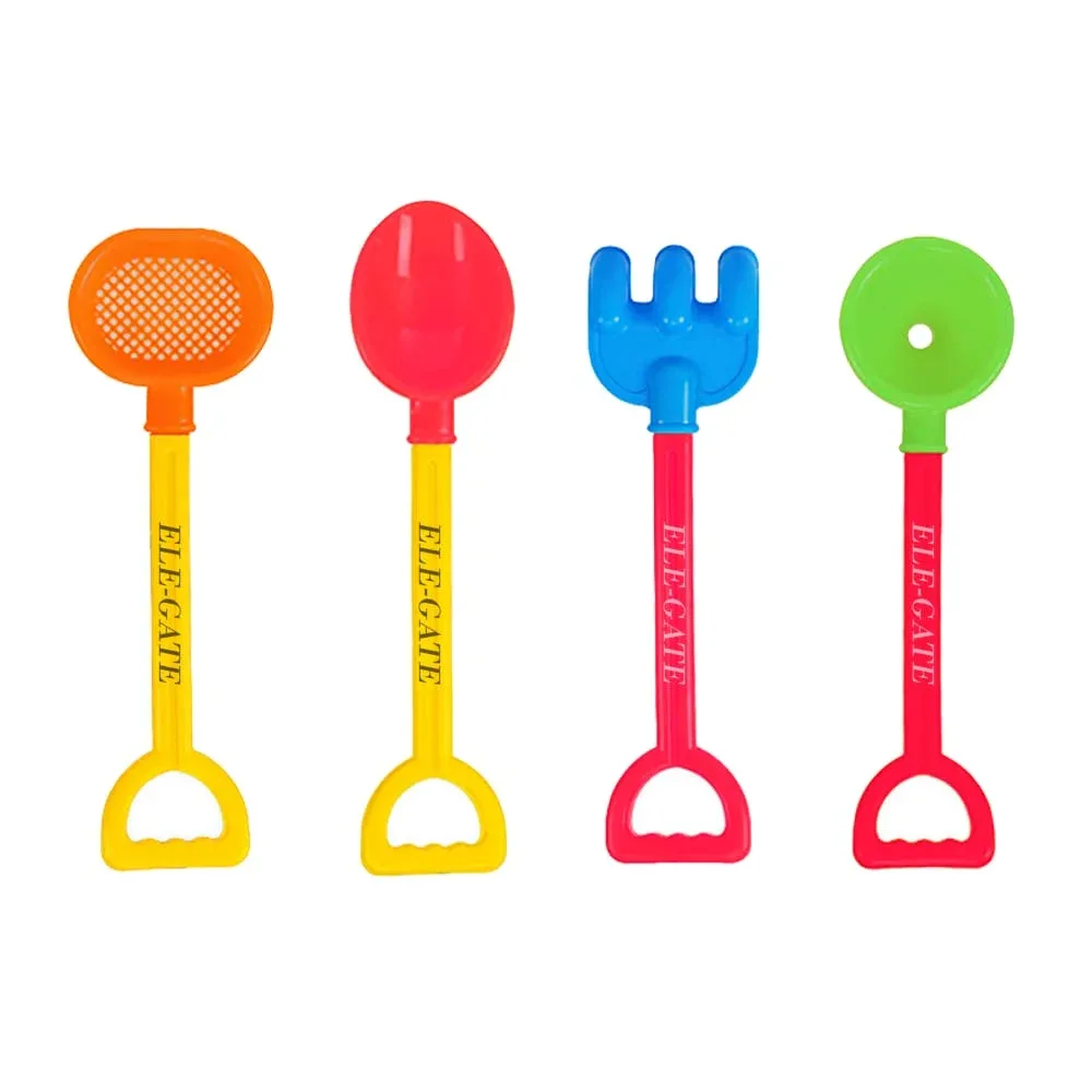 Set infantil de 4 palas para playa, variedad de colores / jug.t816