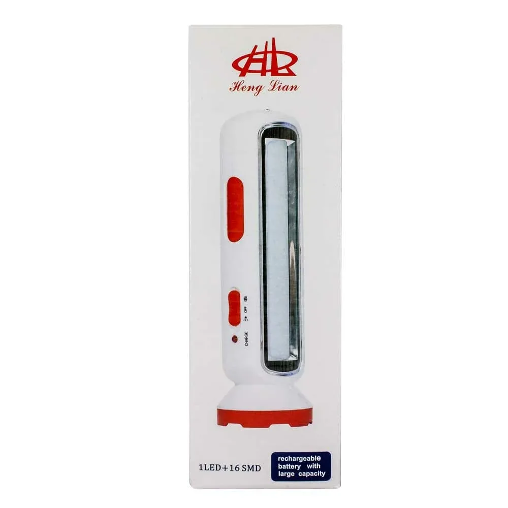 1pza Linterna de mano recargable hl, con modos de iluminación variados y focos led laterales, variedad de funciones / hl-lam956