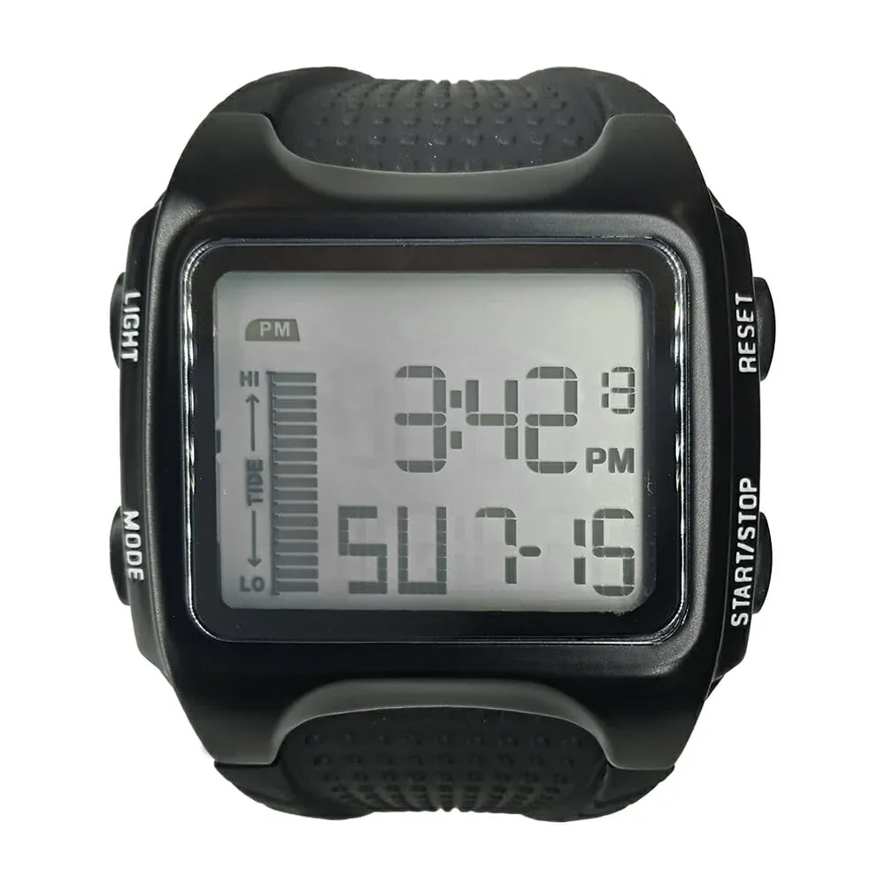 Reloj digital de mano con extensión de plástico con diseño d-134