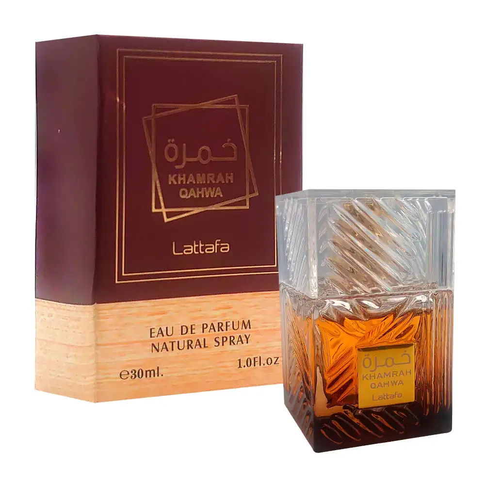 Perfume khamrah qahwa con fragancia en spray de 30ml, unisex