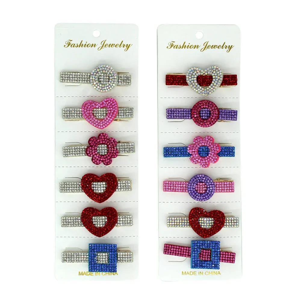 1pza Broche con piedras de fantasía, variedad de figuras / fashion jewelry xh211024 / R546