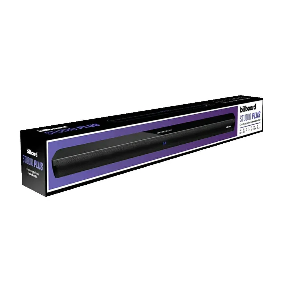 1pza Barra de sonido rectangular billboard, con diseño de malla, botones de reproducción e indicador led pequeño, variedad de funciones / bb-s75426
