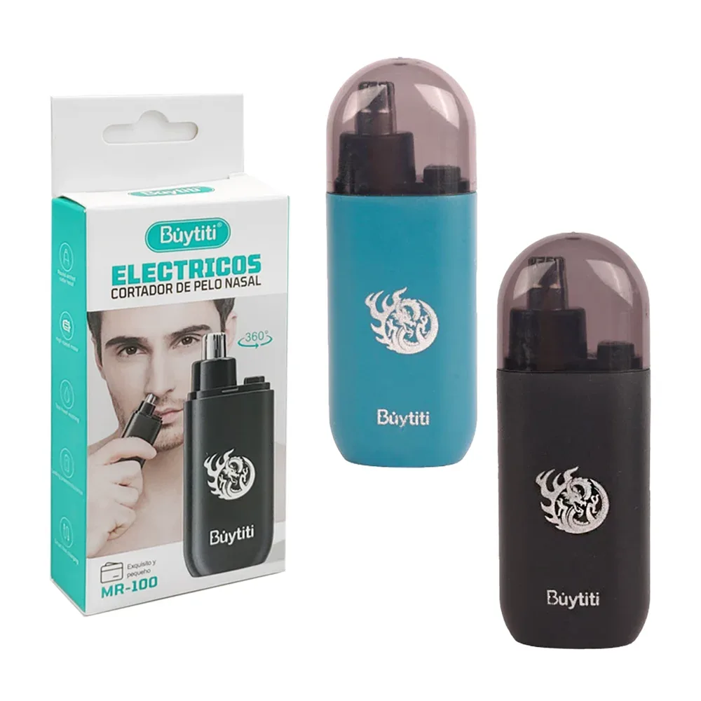 Depilador eléctrico buytiti para los vellos de la nariz, variedad de colores / mr-100