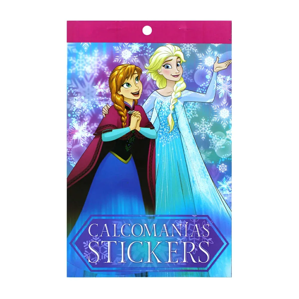Block de stickers calcomanías granmark con diseño de personajes frozen / 152-661