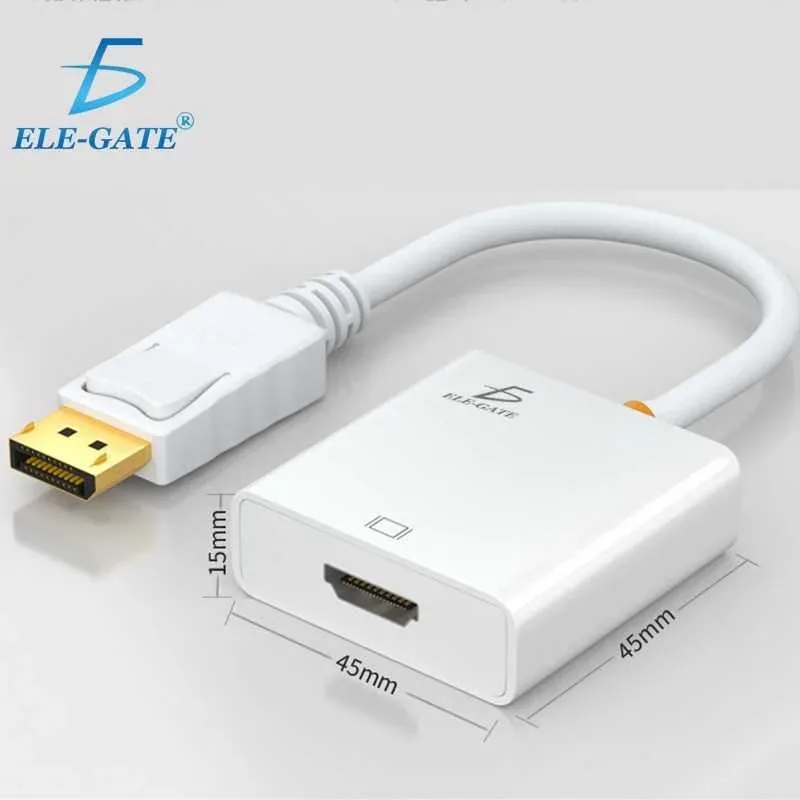 Adaptador / convertidor pequeño de entrada display port a hdmi / wi.69