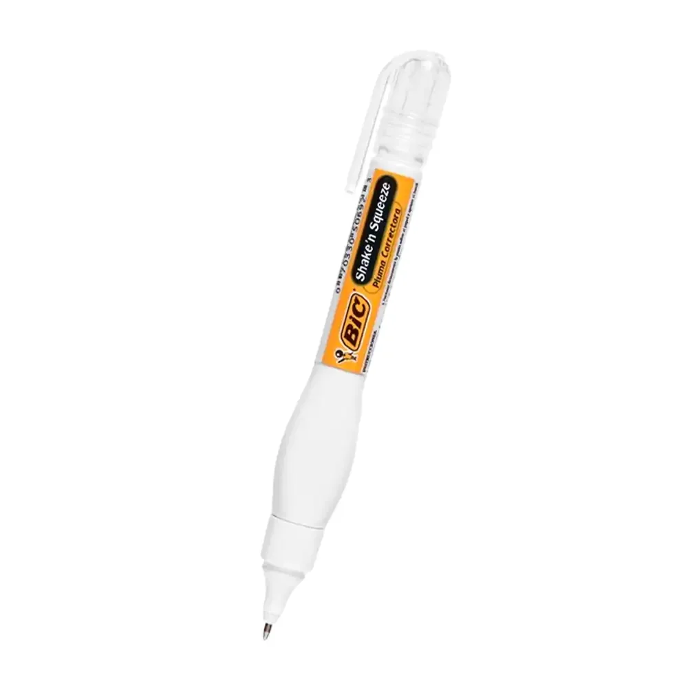 1pza corretor líquido bic tipo pluma de 8ml / 5899