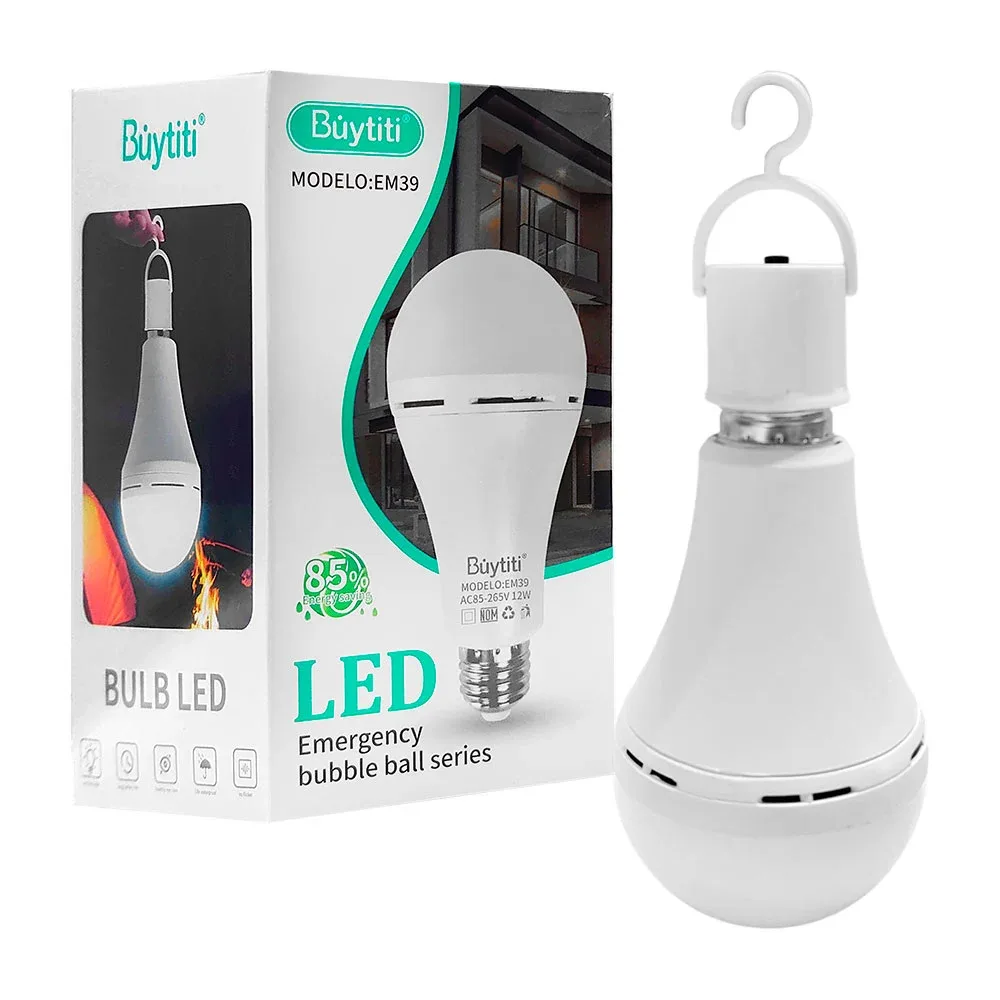 Foco led buytiti con complemento para emergencias, 12w / em39