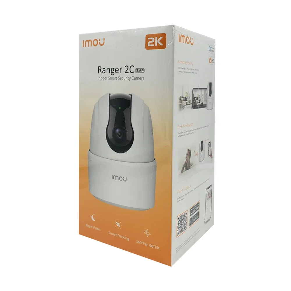 Cámara wifi imou ranger 2c 3mp, vision nocturna y 360 grados / cv-1624