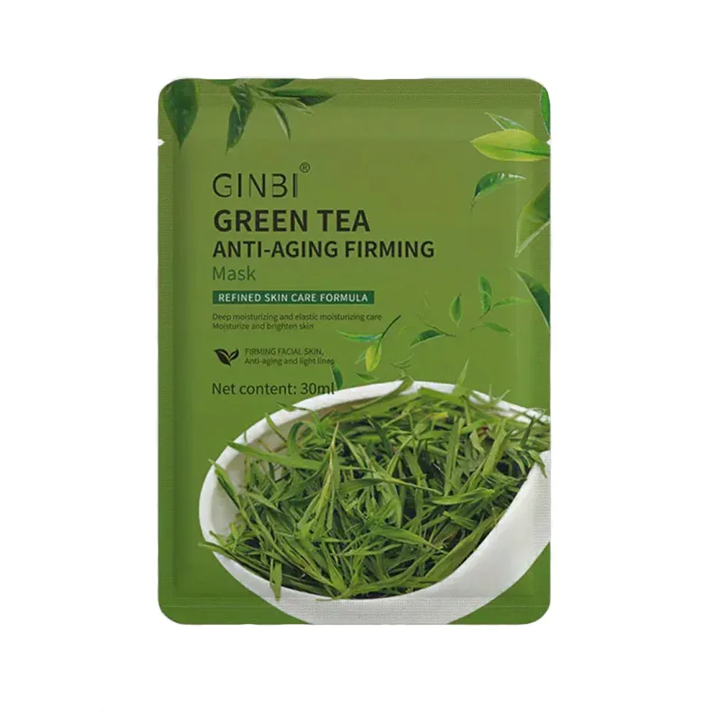 Mascarilla facial ginbi con extracto de té verde, 30ml / lfs0041