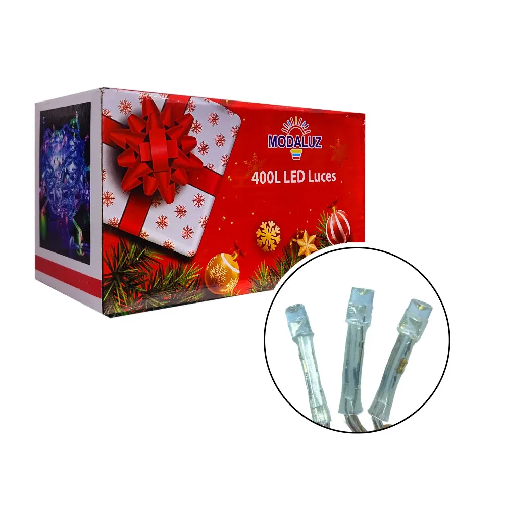 Serie de luces de colores 400 led moda luz / dml8169