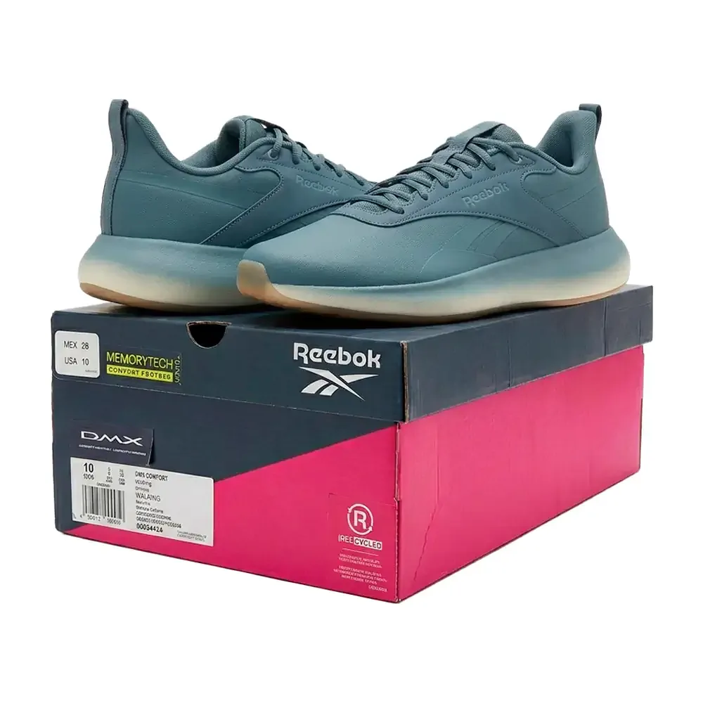 Par de tenis reebok originales modelo dmx comfort +, unisex, variedad de tallas