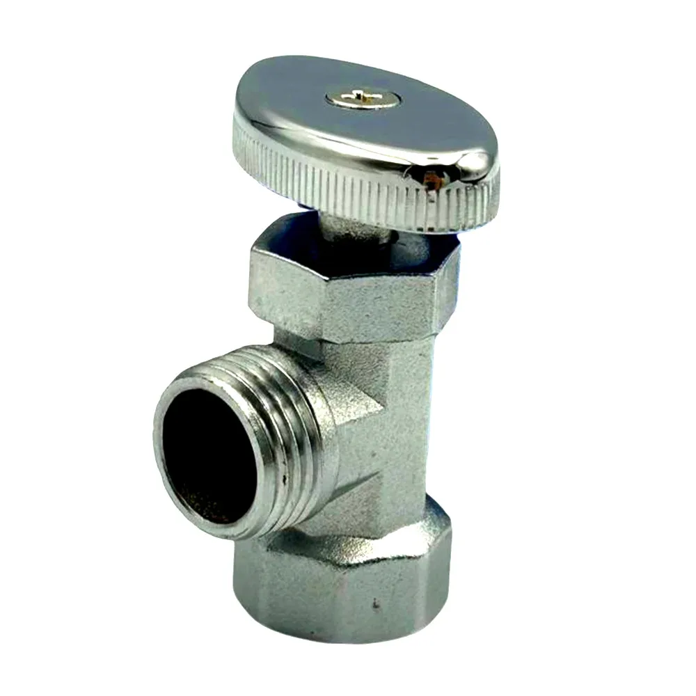 Llave de retención válvula angular metálica, 1/2 pulgada / solvex basic / sf-70042