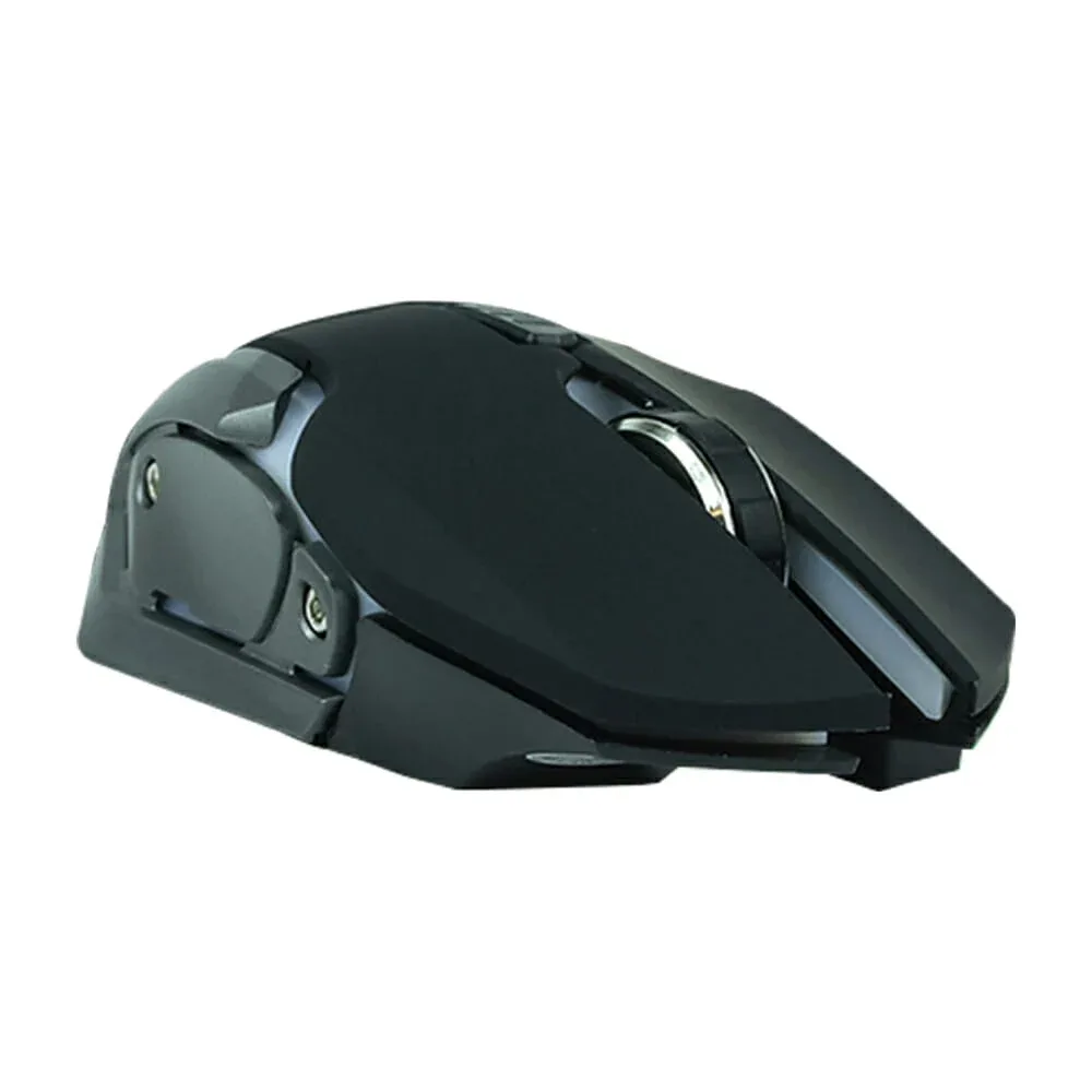 Mouse gaming inalámbrico beast 2402-2480mhz, 2.4ghz, con luz rgb / r-01